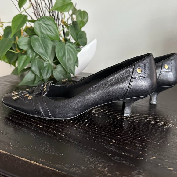 Nine West Square Toe Pumps - Picture 3 of 6